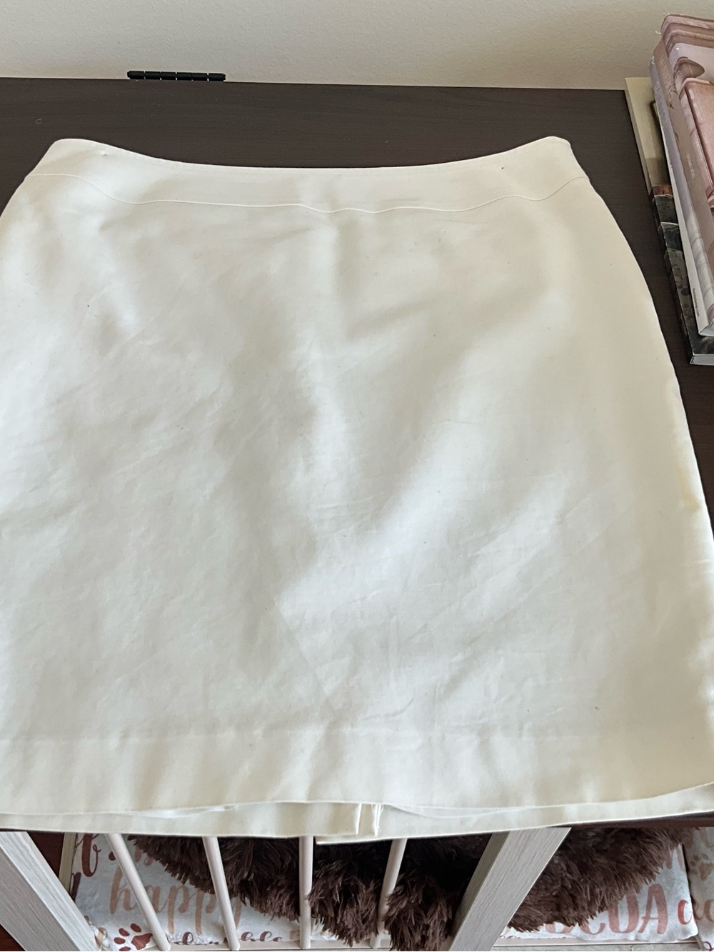 Halogen White Mini Skirt